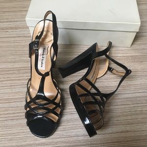 Casuccio & Scalera Vintage Strappy Heels Size 9